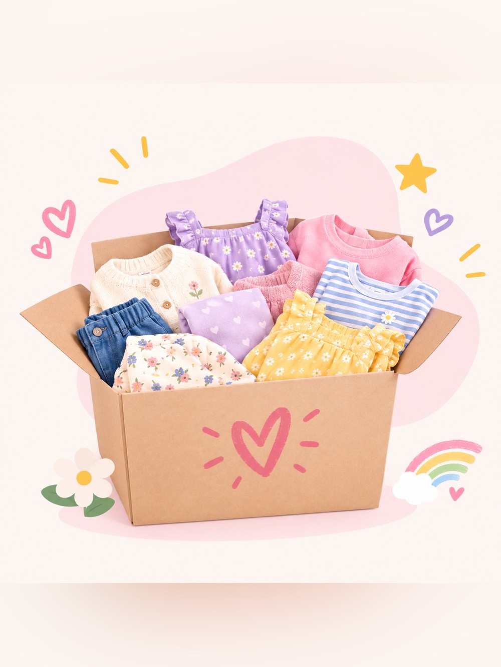 🎀 Kids Mystery Box 4-5Y
